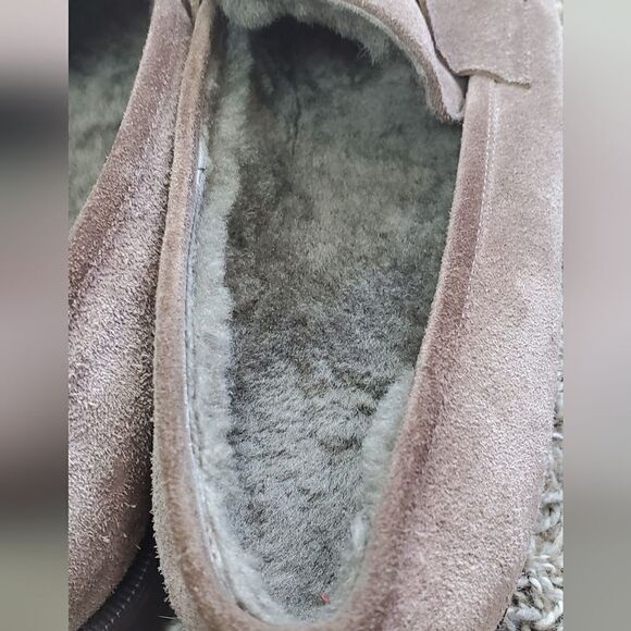 Unutzer Chocolate Brown Suede Italian Loafers - Picture 6 of 6